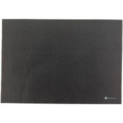 RWA Heavy Weight Single Use 20" x 14" Place Mat - Black (Pack of 1000)