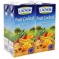 Lacnor Essentials Fruit Cocktail - 1 Liter x (Pack of 6)
