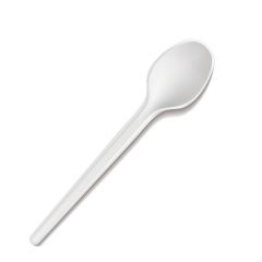 BioWare BW-S1006 Biodegradable 6" Spoon - White (Pack of 1000)
