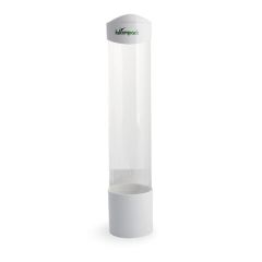 Falcon Medium Plastic Cup Dispenser - White