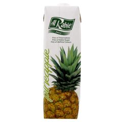 Al-Rabie Pineapple Juice - 1 Liter x (Pack of 6)