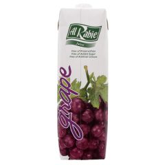 Al-Rabie Grape Juice - 1 Liter x (Pack of 6)