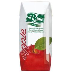 Al-Rabie Apple Juice - 200ml x (Pack of 18)