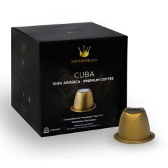 Swiss Presso SCP-CUB-04 "Cuba" 100% Premium Arabica Coffee - 10 Capsules
