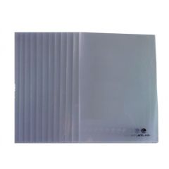 Atlas L Shape Folder - A4 - White (Pack of 12)