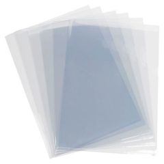 Modest MS310 PP Glass Clear L Folder - 180 Micron - A4 - Transparent (Pack of 100)