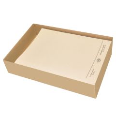 FIS FSFF9A4BF Square Cut Folder Without Fastener - A4 - Buff (Pack of 50)