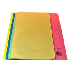 Mesco 1902 Square Cut Folder - 180gsm - A4 - Yellow (Pack of 25)