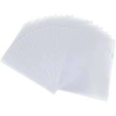 Durable 2337-19 Transparent L-Folder  - A4 - Clear (Pack of 100)