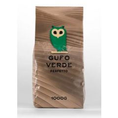 Gufo Verde "Perfetto" Blend Coffee Beans - 80% Arabica & 20% Robusta - 1 Kg