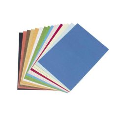 Atlas Leatherette Paper Cover - 230gsm - A3 - Navy Blue (Pack of 100)