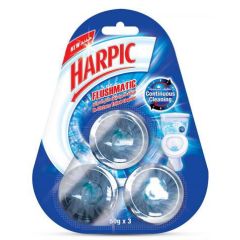Harpic Flushmatic Toilet Cleaner - 3 x 50 Grams