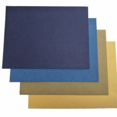 Alpha Letherette Cover - 230gsm - A4 - Navy Blue (Pack of 100)