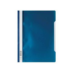 Durable 2570 Clear View Folder - A4 - Dark Blue (Pack of 50)