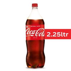 Coca Cola Carbonated Soft Drink - 2.25 Liter Pet Bottle 