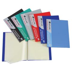 Atlas Elite Clear File with 10 Pockets - A4 - Assorted Color - 1 Piece