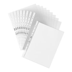 Durable 2678 Premium Punched Pockets - A4 - Transparent (Pack of 10)