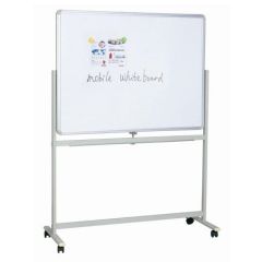Modest MO90180 Magnetic White Board With Stand - 90cm x 180cm