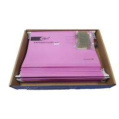 Elfen 927 Deluxe Suspension File - F/S - Pink (Pack of 50)