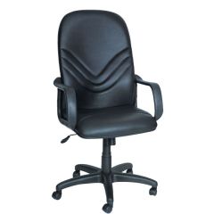 MAZ MF 0184 High Back Executive Chair - Black In Fabric