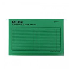 Amest 504 Suspension Folder - A4 - Green (Pack of 50)