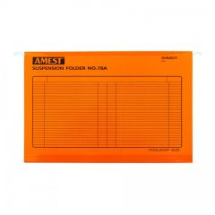 Amest 78A Suspension Folder - F/S - Orange (Pack of 50) 