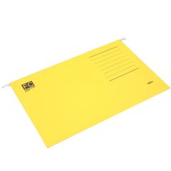Deli E5469 Suspension File - F/S - Yellow (Pack of 25)
