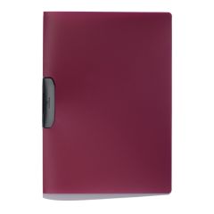 Durable 229531 Duraswing Clip Folder - 30 Sheets - A4 - Dark Red (Pack of 25)