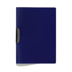 Durable 229507 Duraswing Clip Folder - 30 Sheets - A4 - Dark Blue (Pack of 25)