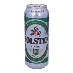 Holsten Classic Non Alcoholic Malt Drink - 500ml Can x (Pack of 24)