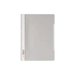 Durable 2573-10 PP Clear View Folder - A4 - Grey (Pack of 25)