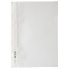 Durable 2573-02 PP Clear View Folder - A4 - White (Pack of 25)