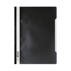 Durable 2573-01 PP Clear View Folder - A4 - Black (Pack of 25)