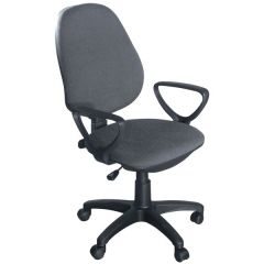 MAZ MF 0225 Operative High Back Chair - Grey In Fabric