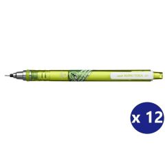 Uni-ball M7-450T Kuru Toga Mechanical Pencil - 0.7mm - Green Barrel (Pack of 12)