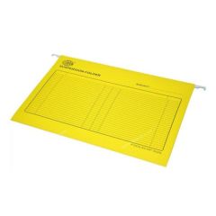 FIS FSHF225YL Suspension File - F/S - Yellow (Pack of 50)