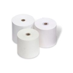 Emigo Thermal Paper Roll - 57mm x 40mm X 1/2" - 120Pcs/Box, White