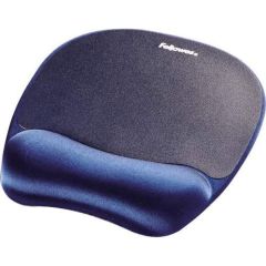 Fellowes (FEL 9172801) Memory Foam Mouse Pad with Wrist Rest - Sapphire